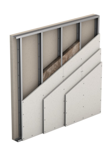 Partition, Single Wall, Tripple Layer Cladding (W113)