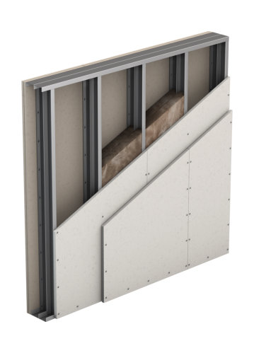 Partition, Double Wall, Double Layer Cladding (W115)