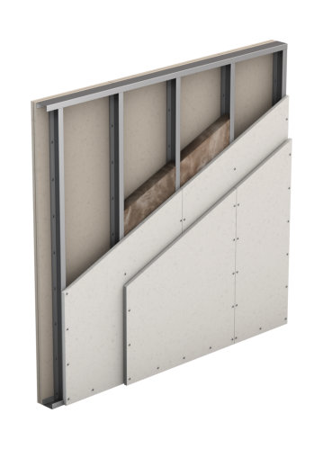 Partition, Single Wall, Double Layer Cladding (W112)